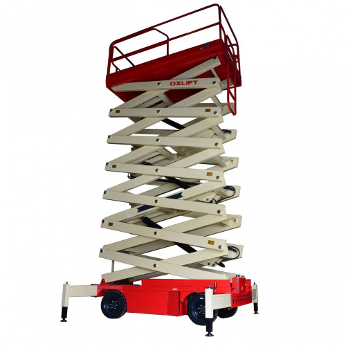 Ножничный подъемник несамоходный QX-030-060 OXLIFT (г/п 300 кг, в/п 6 м) Ножничный подъемник несамоходный QX-030-060 OXLIFT (г/п 300 кг, в/п 6 м)