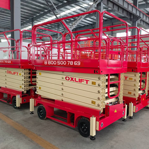 Ножничный подъемник несамоходный QX-030-060 OXLIFT (г/п 300 кг, в/п 6 м) фото 2 Ножничный подъемник несамоходный QX-030-060 OXLIFT (г/п 300 кг, в/п 6 м) фото 2
