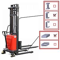 Штабелер с электроподъемом OXLIFT SES 1535 (г/п 1500 кг, в/п 3.5 м)