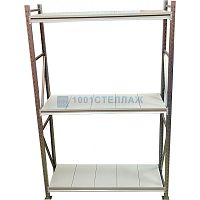 Сборный стеллаж СГР ОЦ 1500х900х400 - 3 полки (на полку до 240 кг)