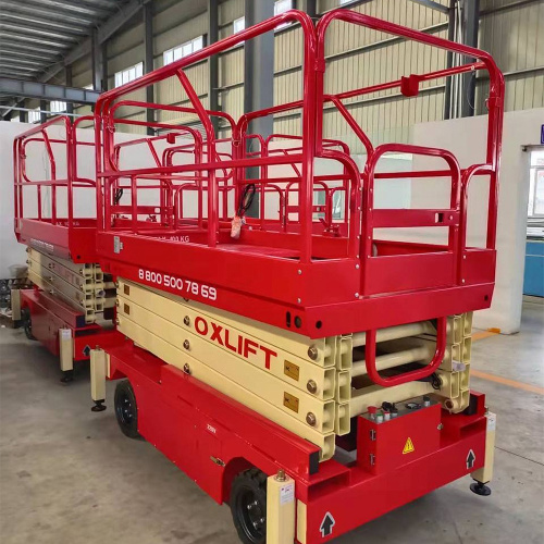 Ножничный подъемник несамоходный QX-030-060 OXLIFT (г/п 300 кг, в/п 6 м) фото 3 Ножничный подъемник несамоходный QX-030-060 OXLIFT (г/п 300 кг, в/п 6 м) фото 3