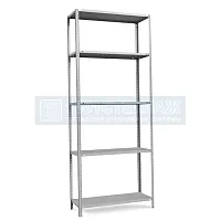 Стеллаж болтовой ТС 2500х1200х800 - 5 полок (120 кг на полку)