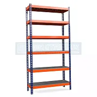 Стеллаж складской Профи-Т(P) 3000х1845х455 - 6 полок (450 кг на полку)