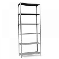 Стеллаж MS STRONG 2550х1200х800 - 6 полок (150 на полку)