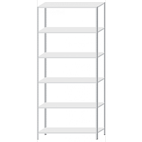 Стеллаж MS HARD 2200х1000х600 - 6 полок (200 кг на полку)