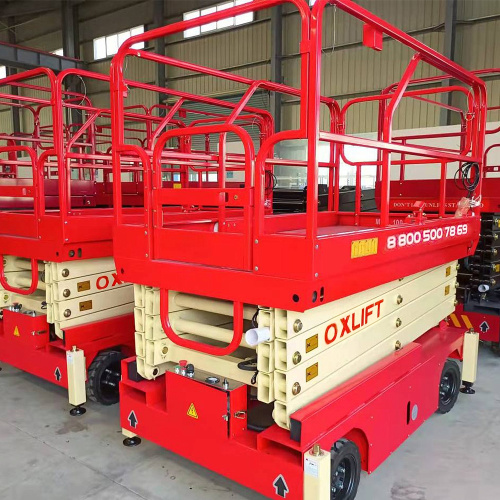 Ножничный подъемник несамоходный QX-030-060 OXLIFT (г/п 300 кг, в/п 6 м) фото 4 Ножничный подъемник несамоходный QX-030-060 OXLIFT (г/п 300 кг, в/п 6 м) фото 4