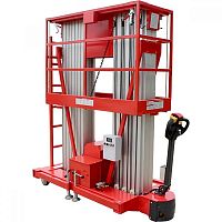 Самоходный телескопический двухмачтовый подъемник ZXE-2-120 OXLIFT (г/п 200 кг, в/п 12 м)